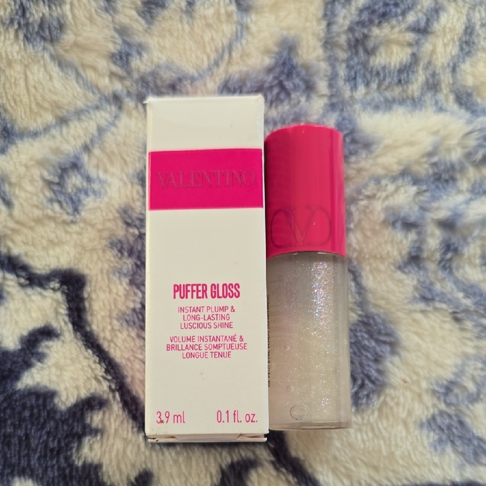 Valentino Puffer Gloss - "Dazzling Mermaid" Travel Size